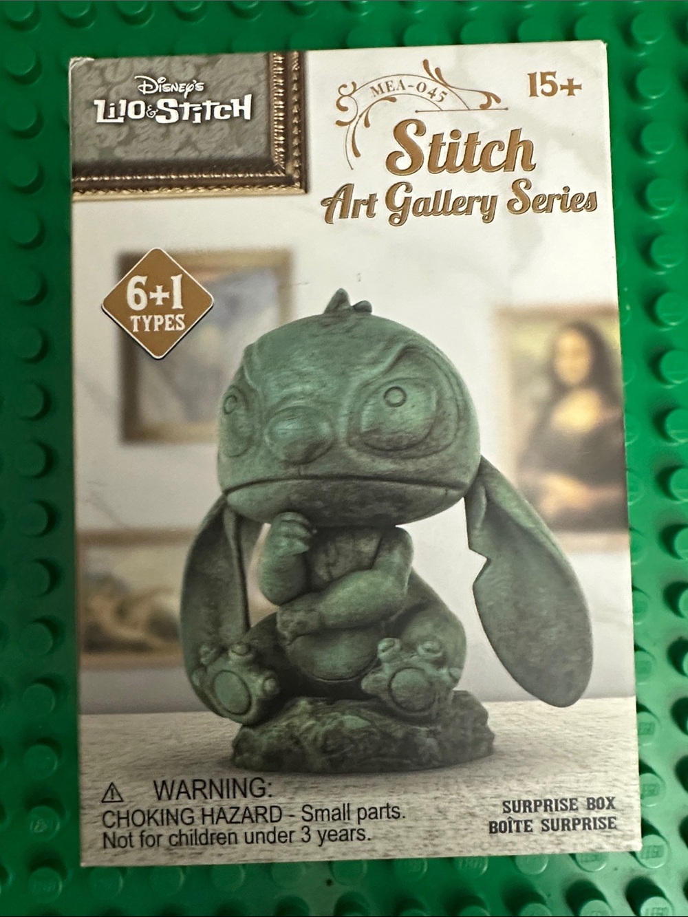 Beast Kingdom Disney Lilo & Stitch Art Gallery Series Thinker Stitch Figure